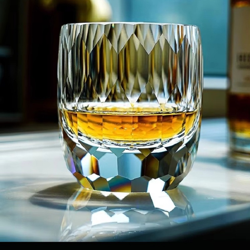 Japanese Handmade Carved Cryst - Whisky Beer And Wine 评论和价格