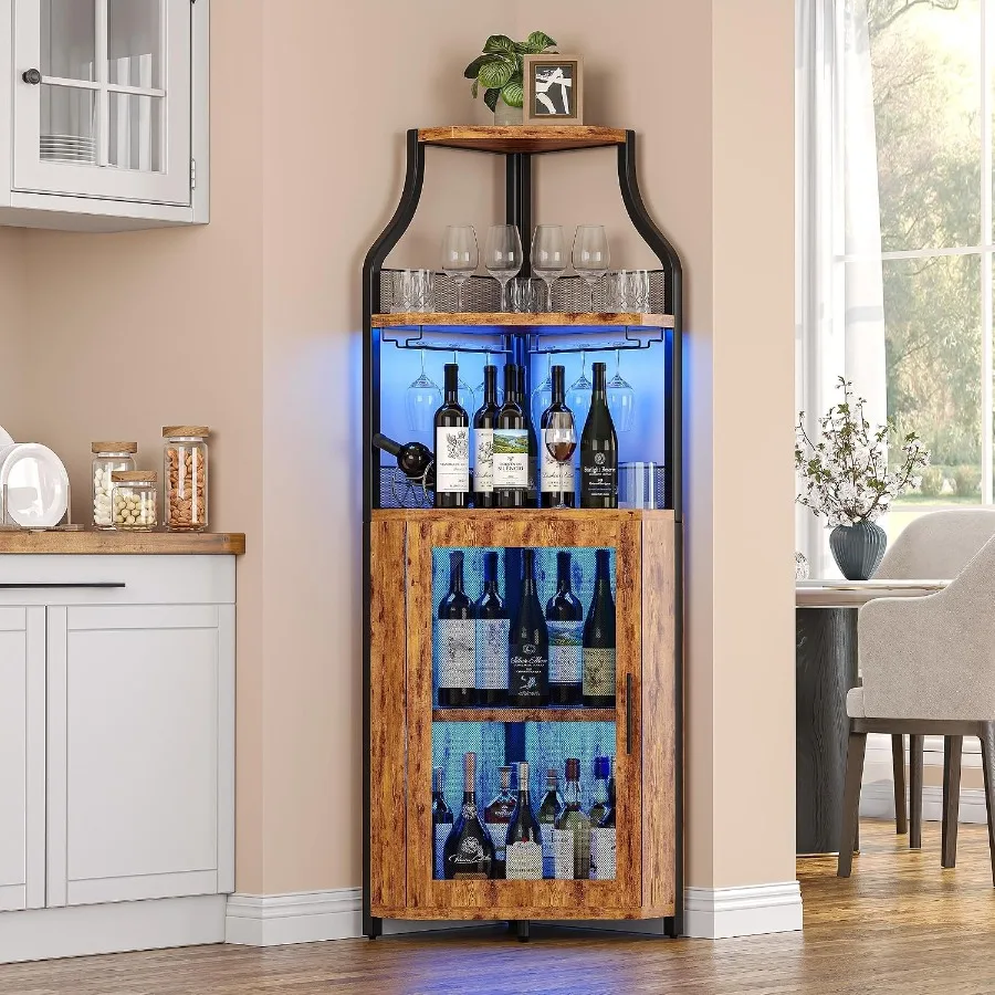 Corner Bar Cabinet for Home Us - Wine & Beer Guayaquil 评论和价格
