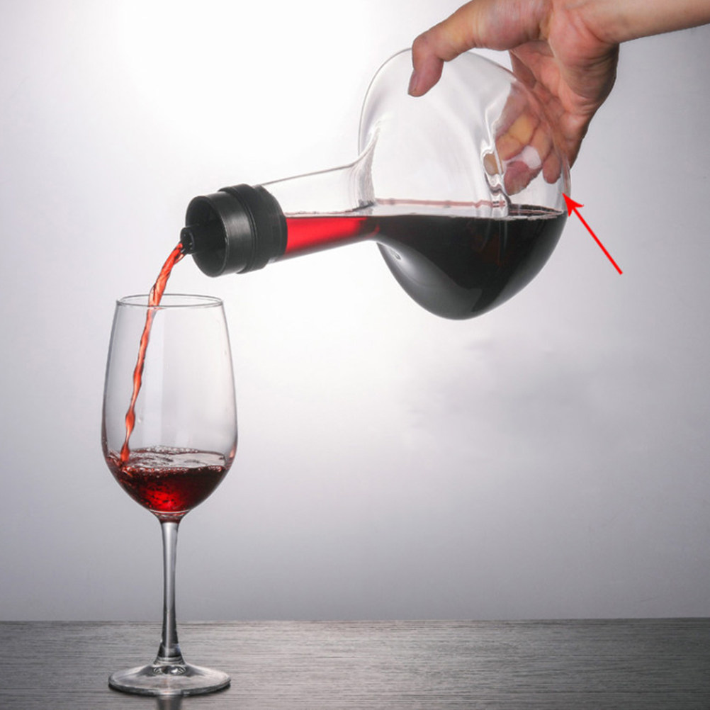 1Pcs 1000Ml Glass Wine Decante - Wine Aerator Pour 评论和价格