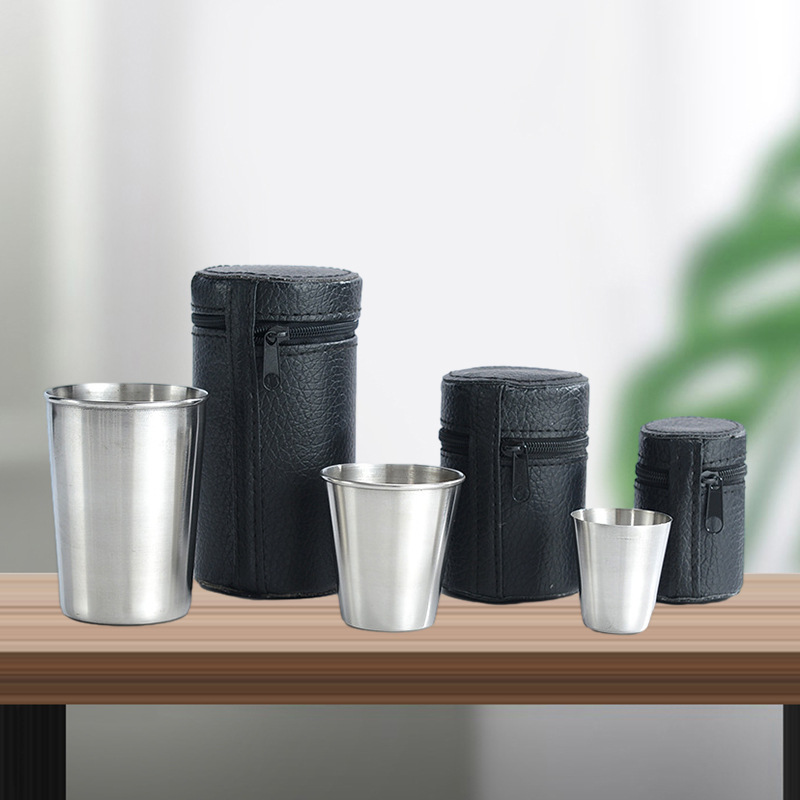 4Pcs Outdoor Practical Travel  - Whisky Beer And Wine 评论和价格