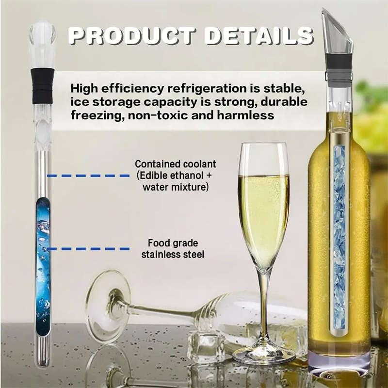 Stainless Steel Wine Chiller S - Wine Aerator Pour 评论和价格