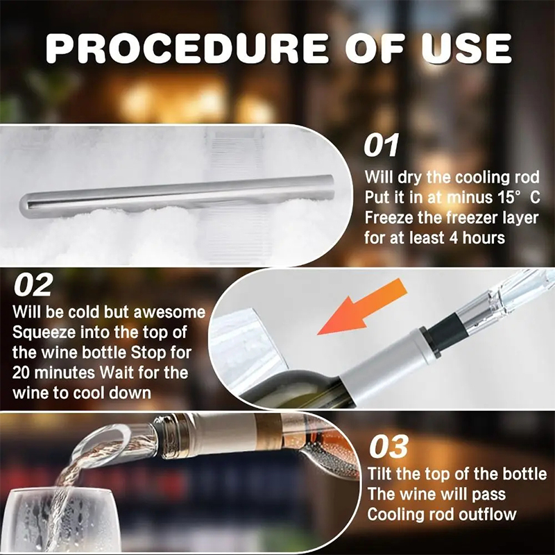 Stainless Steel Wine Chiller S - Wine Aerator Pour 评论和价格